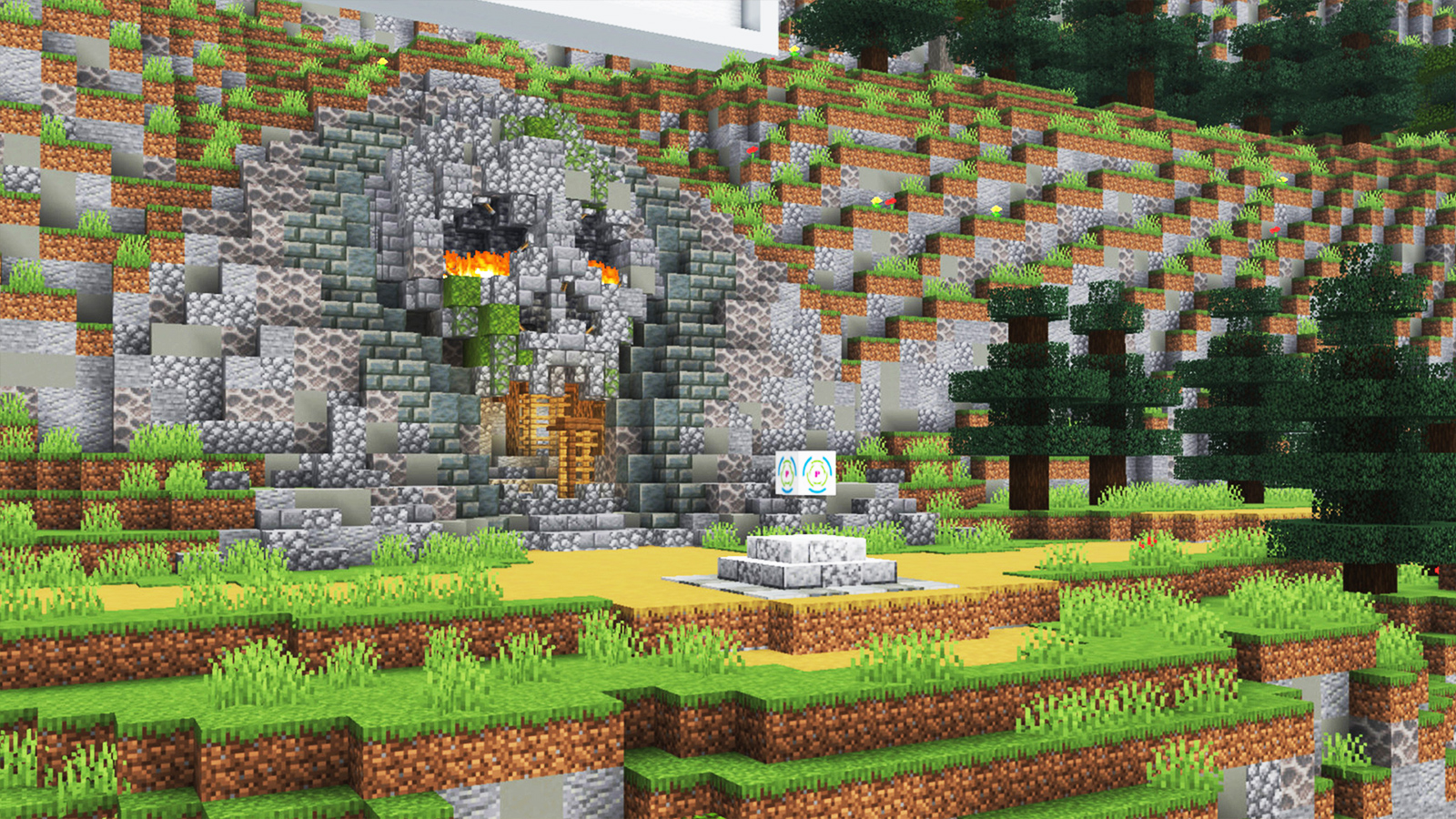 Minecraft (マインクラフト) 制作実績：VTuber向けPvPバトルワールド シンボル破壊ウォー