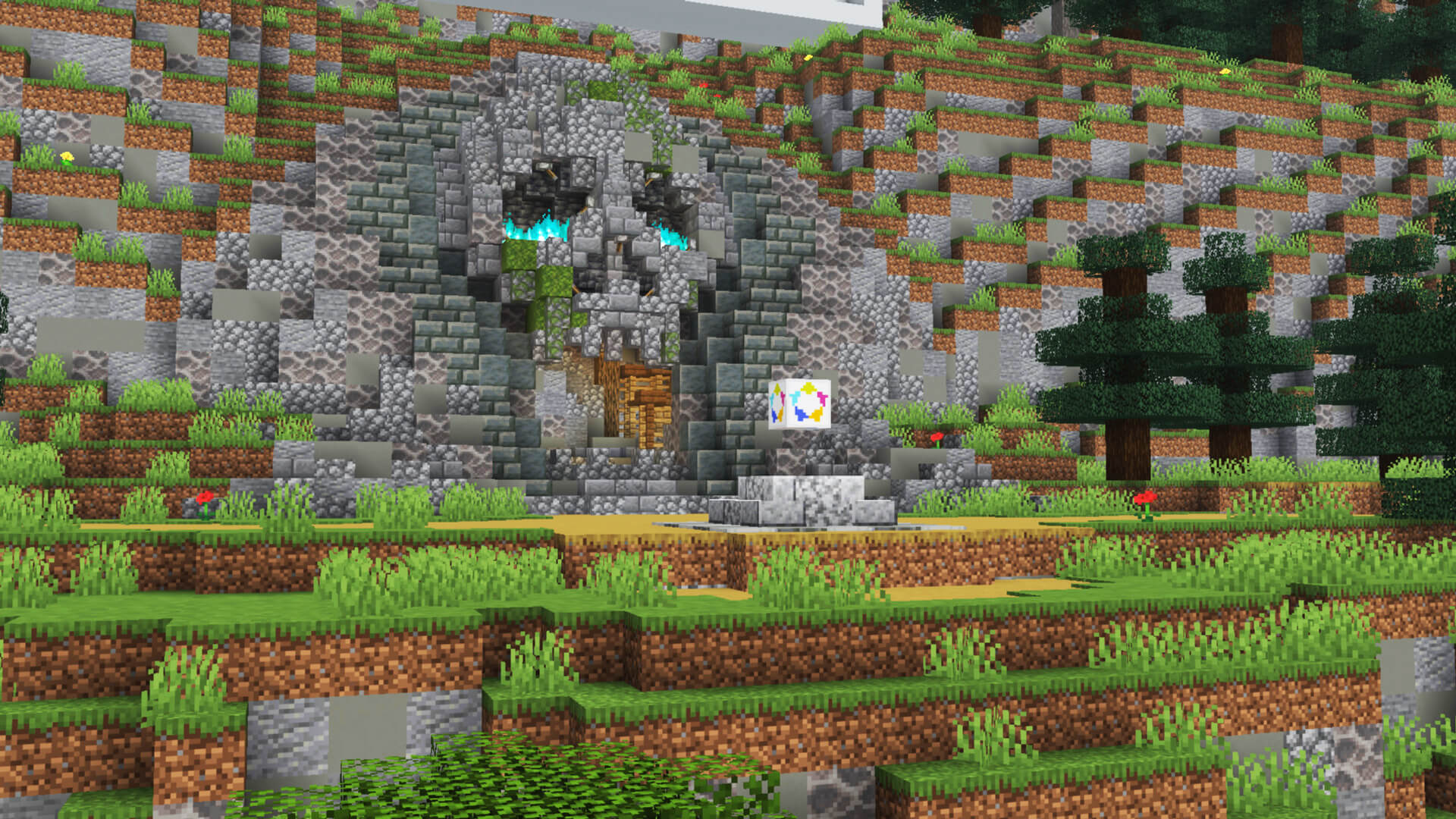 チームB拠点 - マイクラ PvPマップ